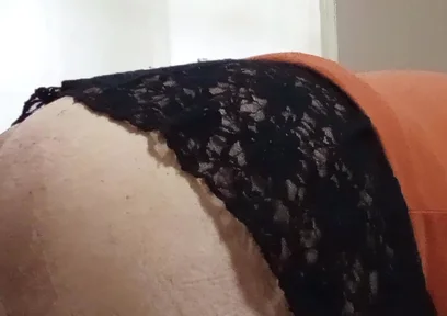 I Feel Very Hot and I Dress in My Very Sexy Black Skirt.