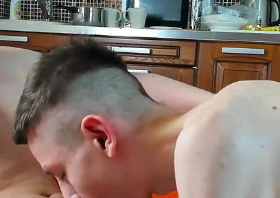 Bringing Alex to the Brink of Cumming with My Mouth!