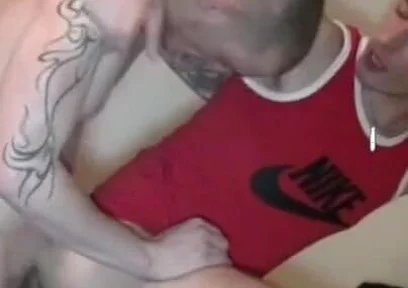 Creaampied by the amazing cock o tatto boy