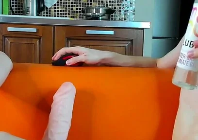 I Watered Alex's Cock with Lube but His Cock Is Very Sensitive!