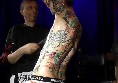 Nicky Oil and Feet Tickling