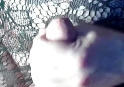 Masturbating in Black Bodystockings