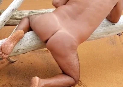 Ladysilva Naked on the Beach Come Fuck My Hot Ass