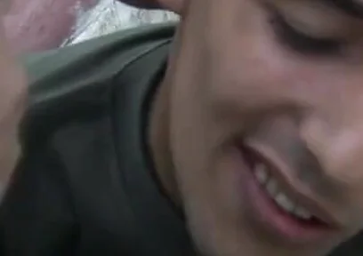 Twink fucked outdoor by military boy in unjiform