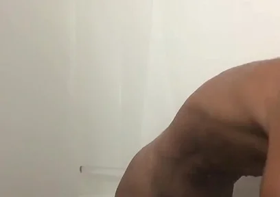 Cumshot in the Shower