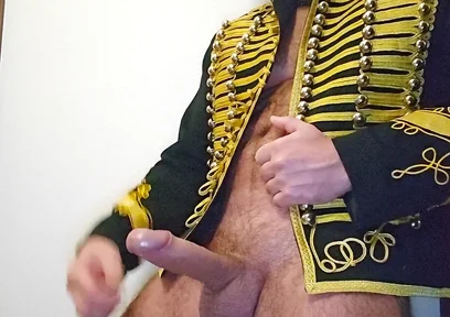 Daddy Huge Cock Masturbating