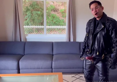 Colton reece leather gloves cum load